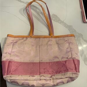 Coach large tote bag / diaper bag